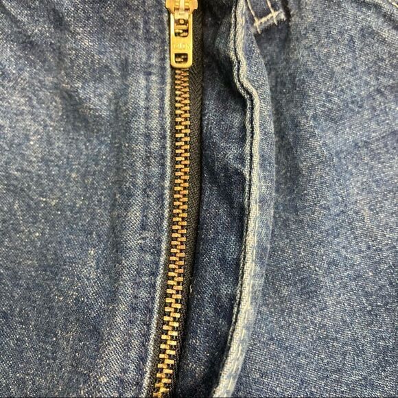 DICKIES Men’s  Carpenter Jeans Size Tag 34/30 Blue Hand measures 30/28 - Picture 7 of 9